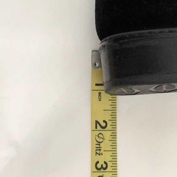 Stuart Weitzman black suede shearling boots. Size 7.5 - Picture 10 of 10